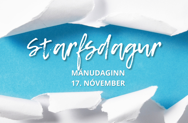 Starfsdagur 17. nóvember