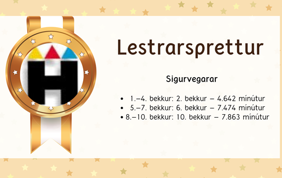 Lestrarsprettur með Pétur Pan þema sló í gegn