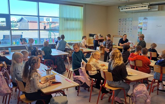 Alþjóðadagur læsis í Heiðarskóla