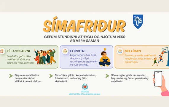 Símafriður í Heiðarskóla