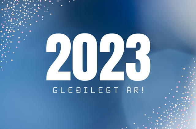 Gleðilegt ár 2023