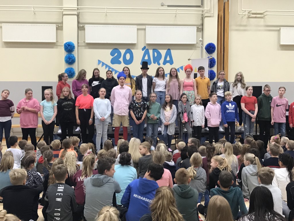 20 ára afmælishátíð Heiðarskóla