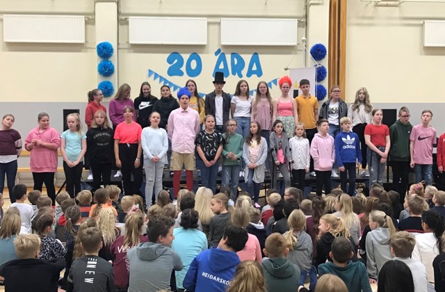 20 ára afmælishátíð Heiðarskóla