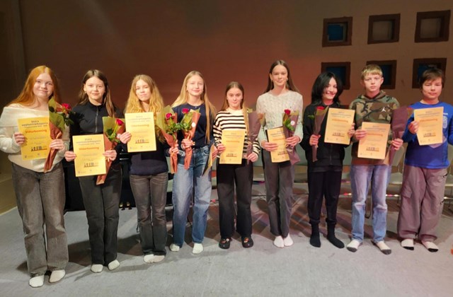 Stóra upplestrarkeppni Heiðarskóla
