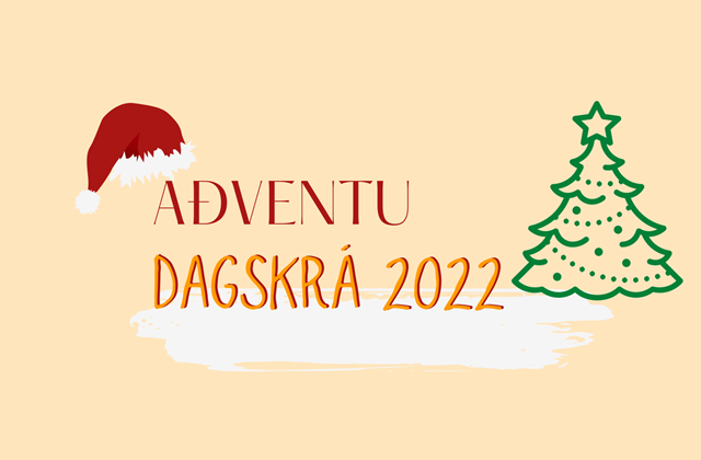 Aðventudagskrá Heiðarskóla 2022