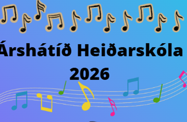 Árshátíð Heiðarskóla 2026