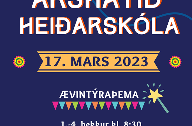 Árshátíð Heiðarskóla 2023