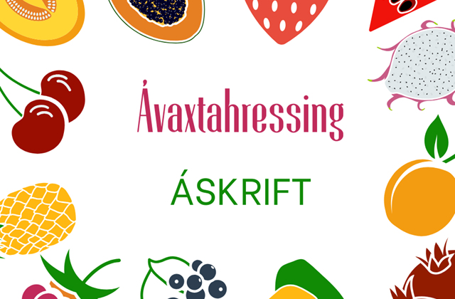 Ávaxtaáskrift