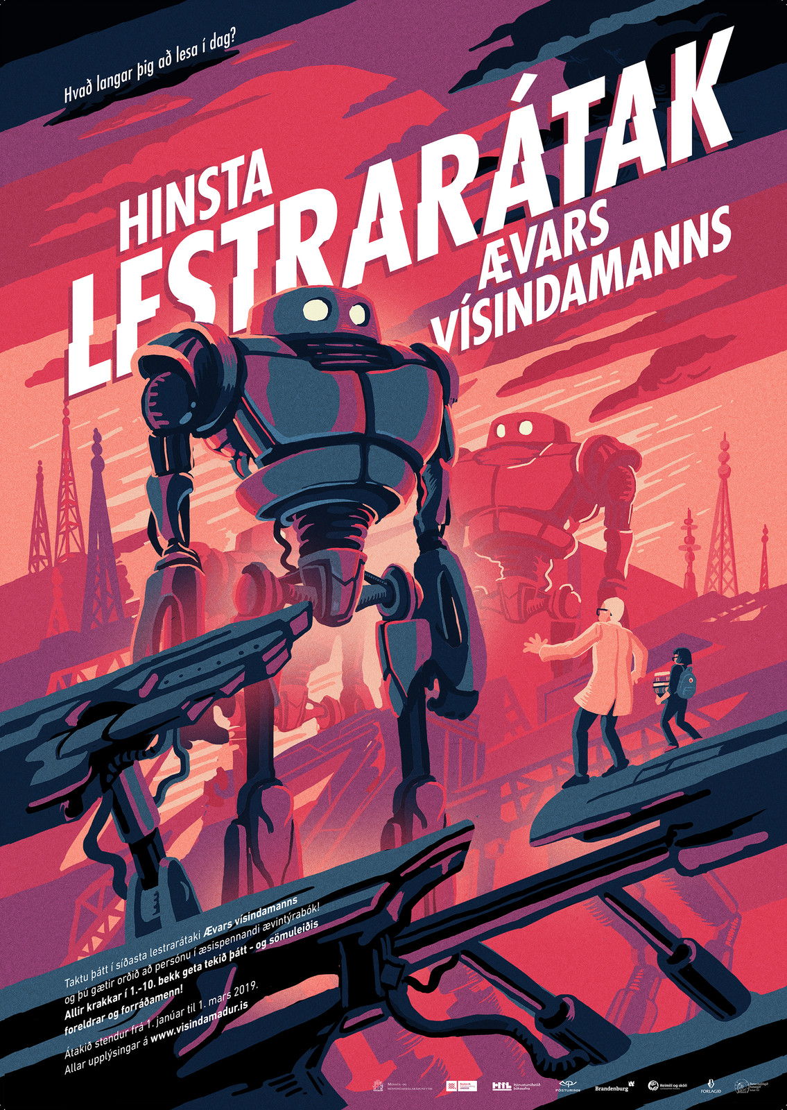 Uppskera lestrarátaks Ævars vísindamanns