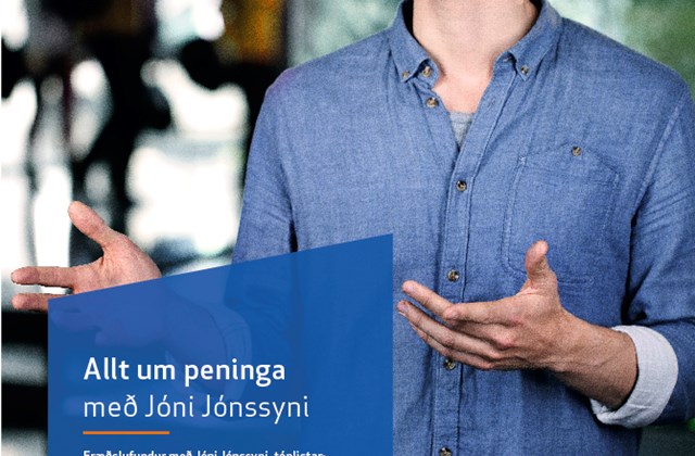 Fjármálafræðsla með Jóni Jónssyni í Stapanum þriðjudaginn 26. janúar