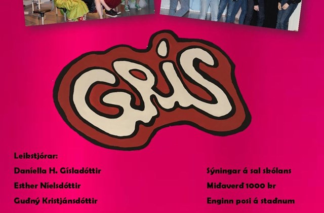 Grís styrktarsýning