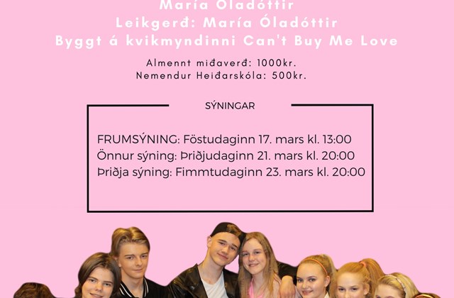Kvöldsýningar á söngleiknum Vertu þú sjálfur