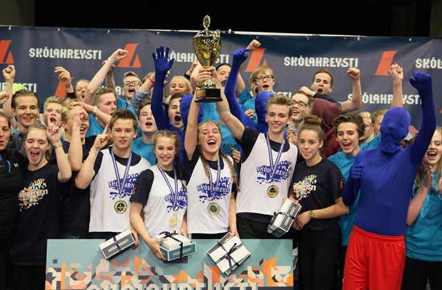 Heiðarskólasigur í Skólahreysti 2014!