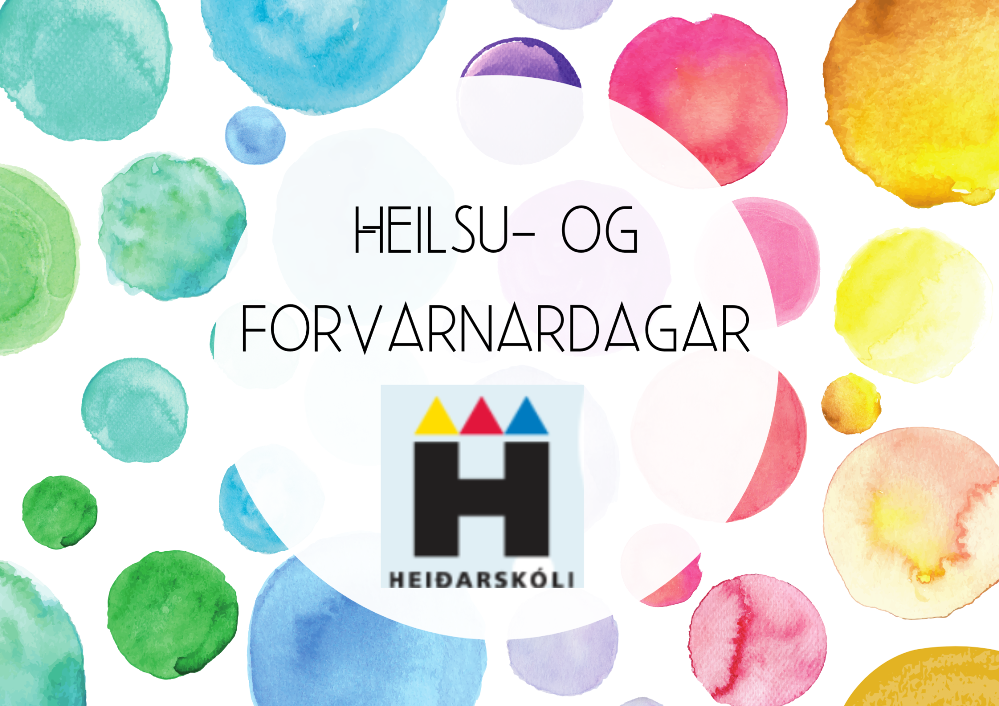 Heilsu- og forvarnardagar