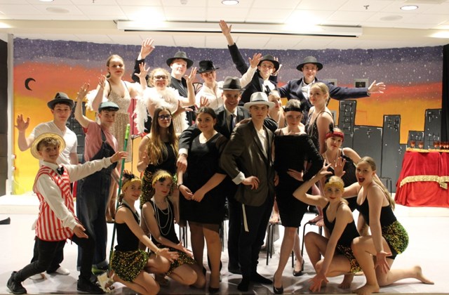 Bugsy Malone í Heiðarskóla