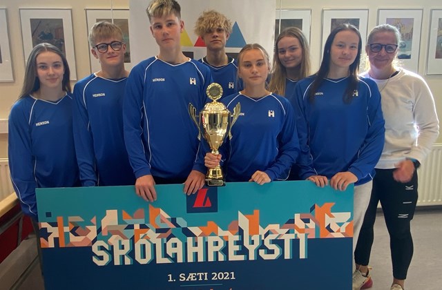 Heiðarskóli er sigurvegari í Skólahreysti