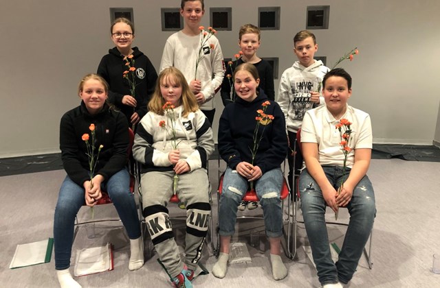 Bergrún Björk og Kristján Pétur í úrslit Stóru upplestrarkeppninnar