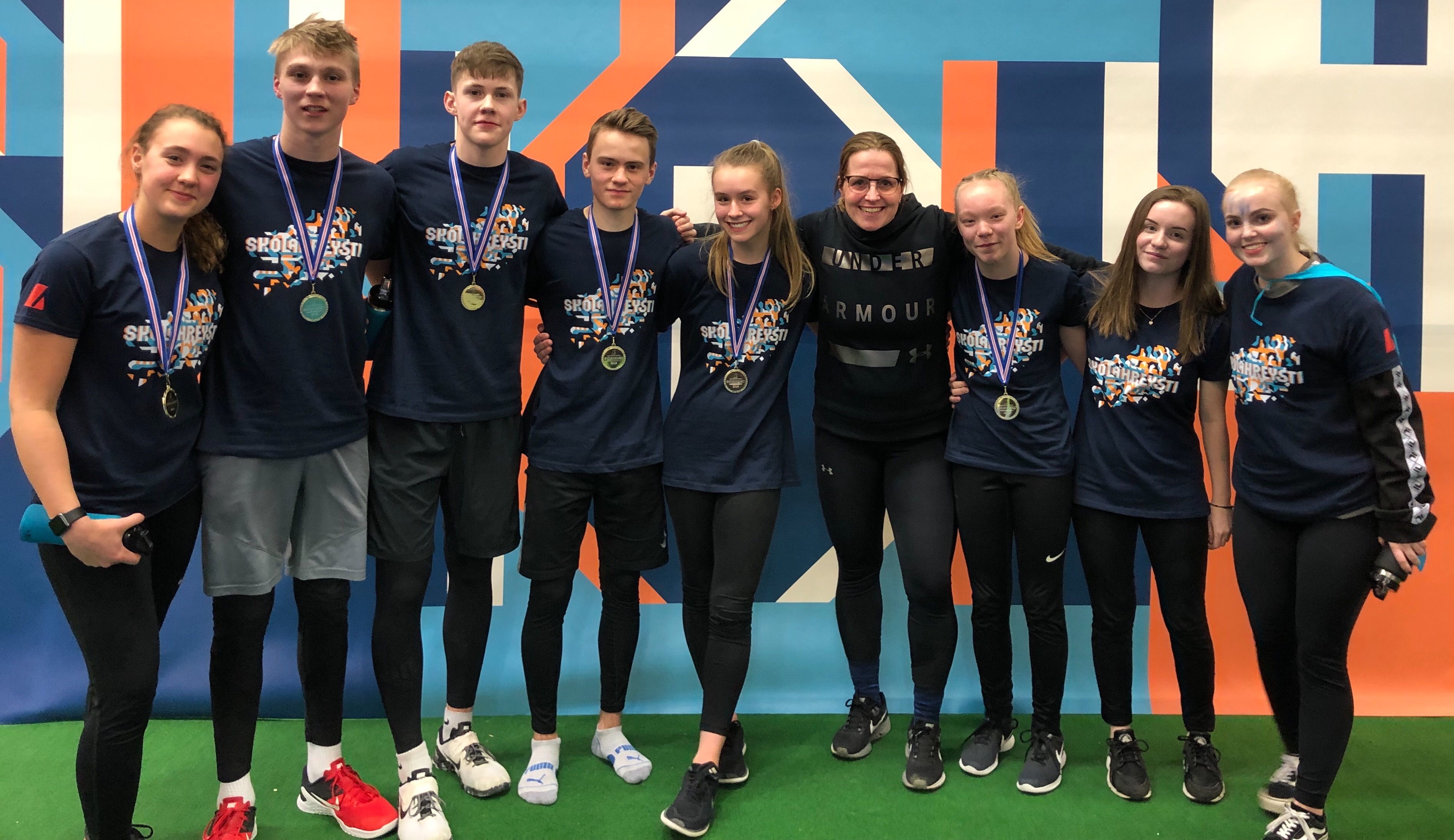 Lið Heiðarskóla komið í úrslit Skólahreystis