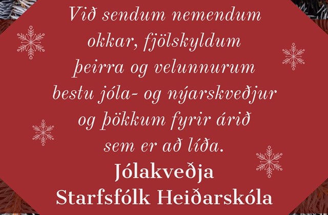 Jólakveðja