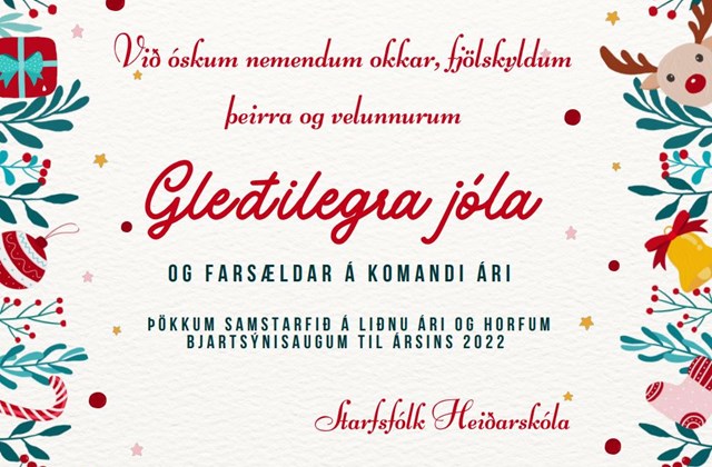 Jólakveðja