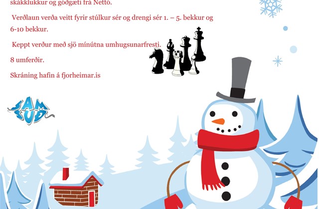 Jólaskákmót Samsuð og Krakkaskák