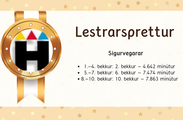 Lestrarsprettur með Pétur Pan þema sló í gegn