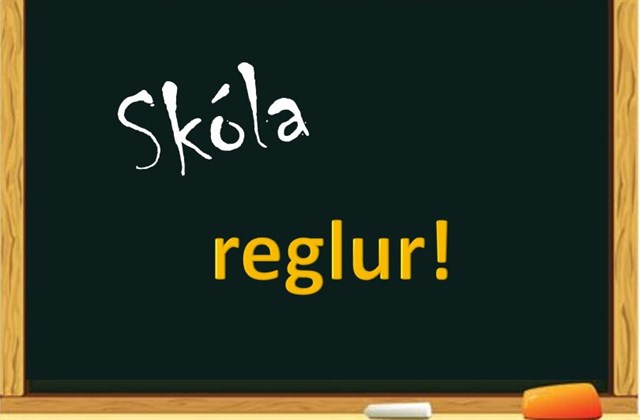 Skólareglur Heiðarskóla