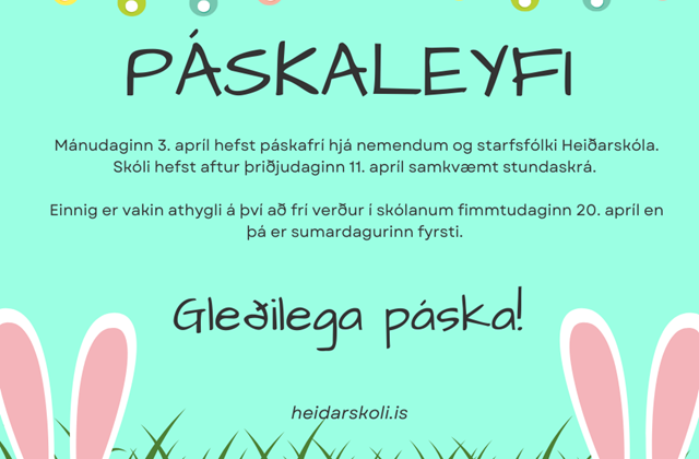 Páskafrí