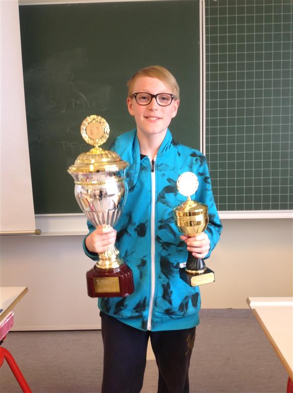 Rúnar Bárður skákmeistari Heiðarskóla!