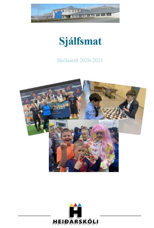 Sjálfsmatskýrsla fyrir skólaárið 2020 - 2021