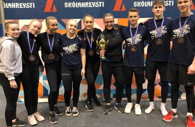 Lið Heiðarskóla í 3. sæti í Skólahreysti!