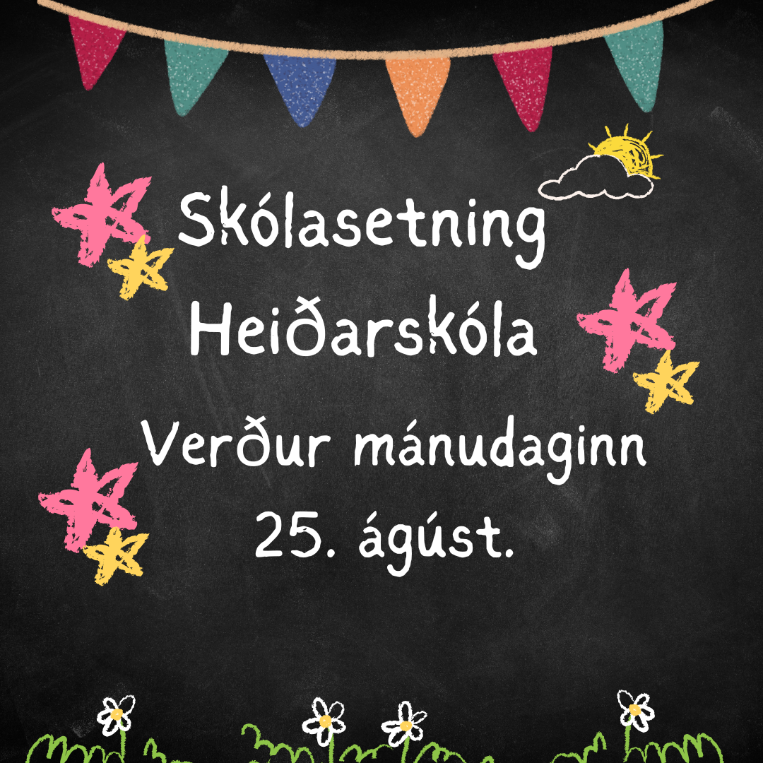 Skólasetning 2025