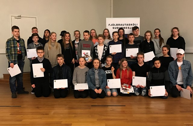 Flottur árangur í stærðfræðikeppni grunnskólanema