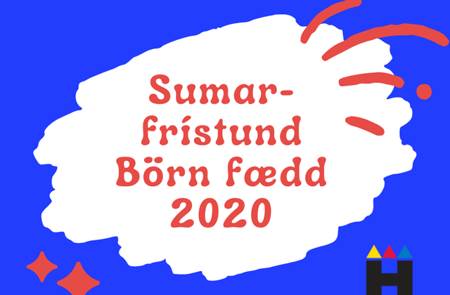 Skráning í sumarfrístund