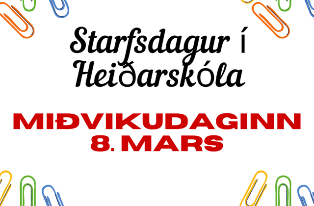 Starfsdagur