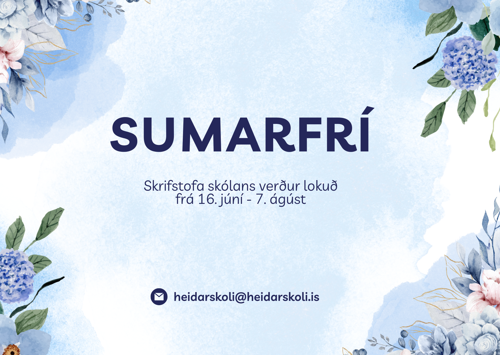Sumarfrí
