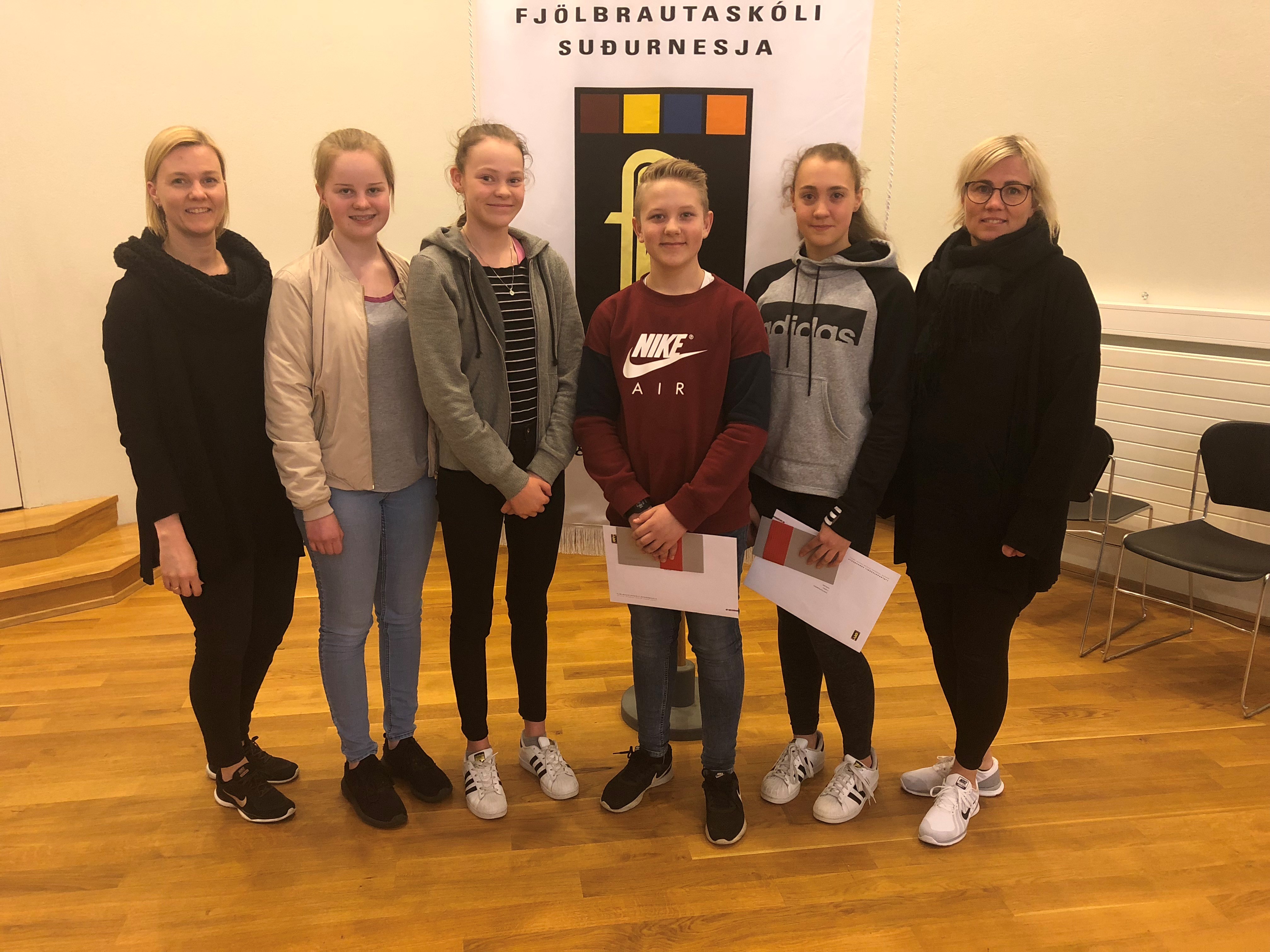 Góður árangur í stærðfræðikeppni grunnskólanna