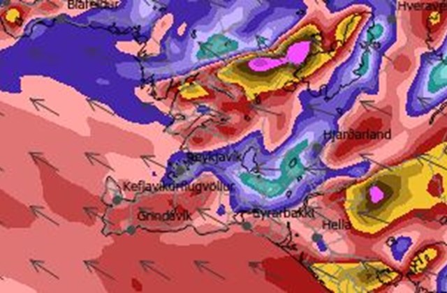 Vegna veðurspár föstudaginn 25. febrúar