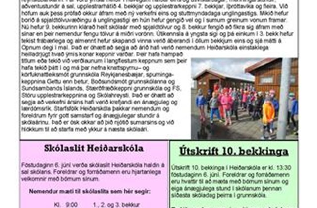 Nýtt fréttabréf!