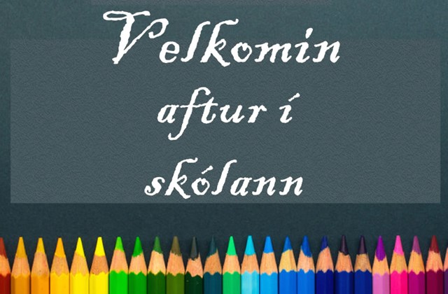 Skólasetning, mánudaginn 23. ágúst