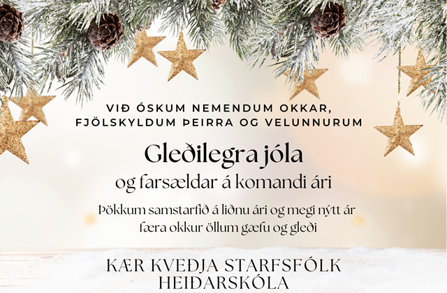 Jólakveðja